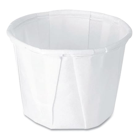 Solo Paper Portion Cups, 0.5 oz, White, PK5000 SCC 050